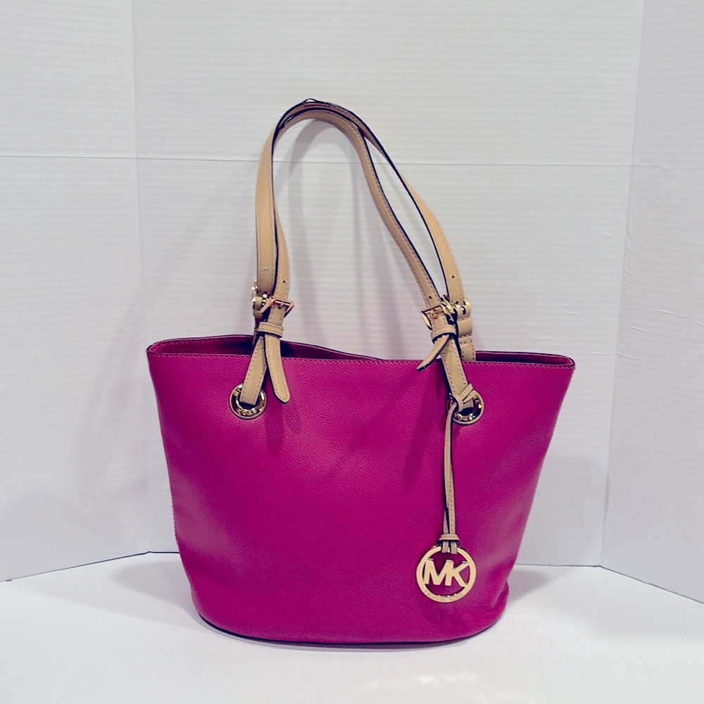 MICHAEL KORS FUCHSIA TOTE